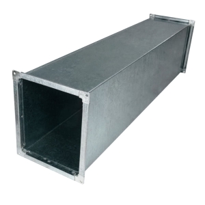 Воздуховод из оцинкованной стали прямоугольный (оц. сталь) (500х250 мм/1,25 м)