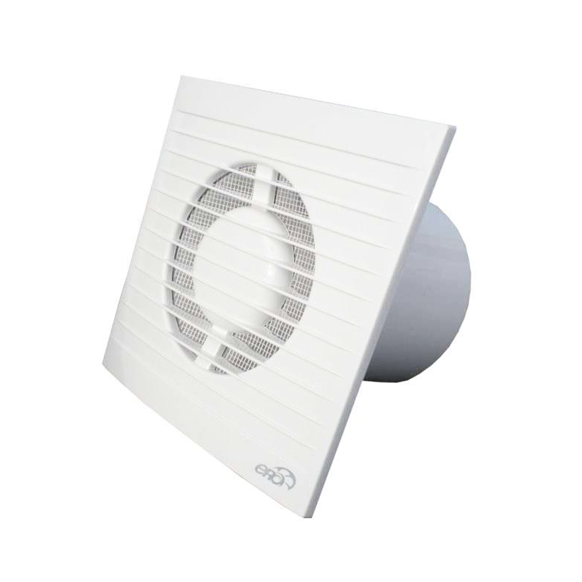 Вентилятор осевой d100 мм белый