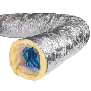 Воздуховод гибкий антибактериальный AFS SONOAFS ALU Hygiene (160 мм/10 м)