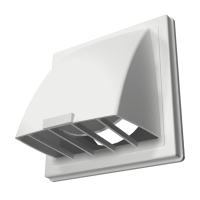 Вентиляционная решетка с козырьком ЭРА 1919К15.16ФВ