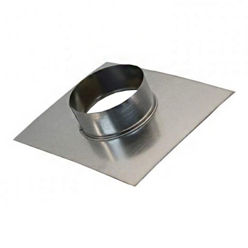 Врезка на площадке круглая (фланец) (оц. сталь) (150 мм)