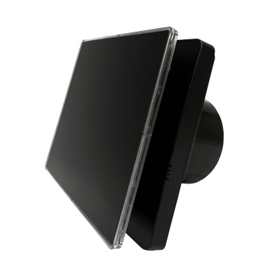 Накладной вентилятор Seicoi 100 Black Glass SNAD04-01