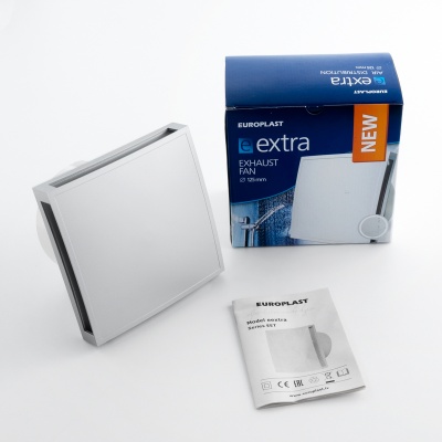 Накладной вентилятор Europlast EET125S серебро