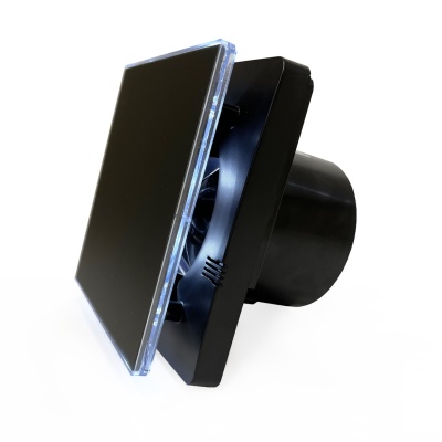 Вытяжной вентилятор Seicoi SNAD04-01A Matt black glass Вытяжной вентилятор Seicoi SNAD04-01A Matt black glass