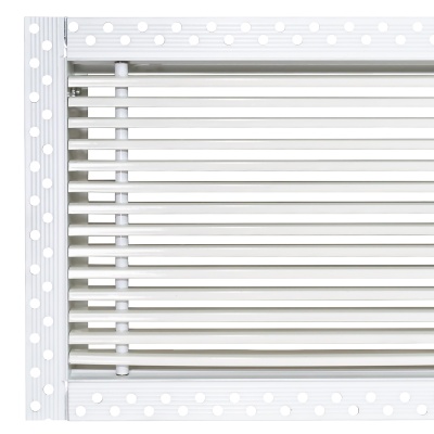 Вентиляционная решетка Brofer FUTURE 15 белая (400x150 мм)