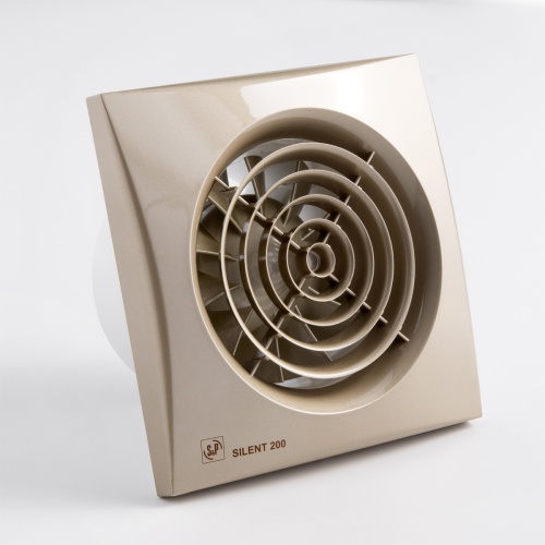 Накладной вентилятор Soler Palau SILENT-200 CZ CHAMPAGNE