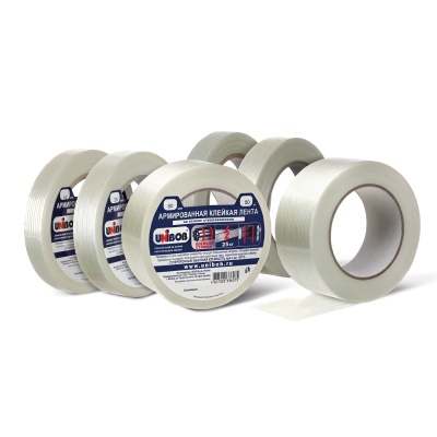 Клейкая лента армированная UNIBOB 48мм х 50м