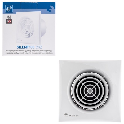 Вытяжной вентилятор Soler Palau SILENT-100 CRZ Вытяжной вентилятор Soler Palau SILENT-100 CRZ