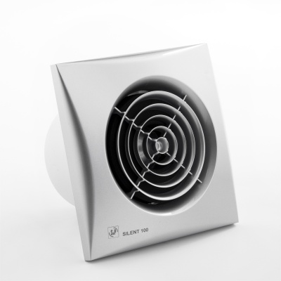 Вытяжной вентилятор Soler Palau SILENT-100 CZ SILVER Вытяжной вентилятор Soler Palau SILENT-100 CZ SILVER