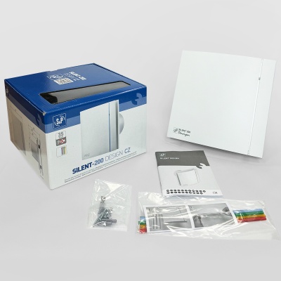 Вытяжной вентилятор Soler Palau SILENT-200 CZ MATT WHITE DESIGN 4C Вытяжной вентилятор Soler Palau SILENT-200 CZ MATT WHITE DESIGN 4C