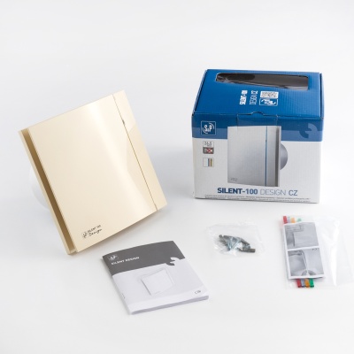 Вытяжной вентилятор Soler Palau SILENT-100 CZ IVORY DESIGN 4C Вытяжной вентилятор Soler Palau SILENT-100 CZ IVORY DESIGN 4C